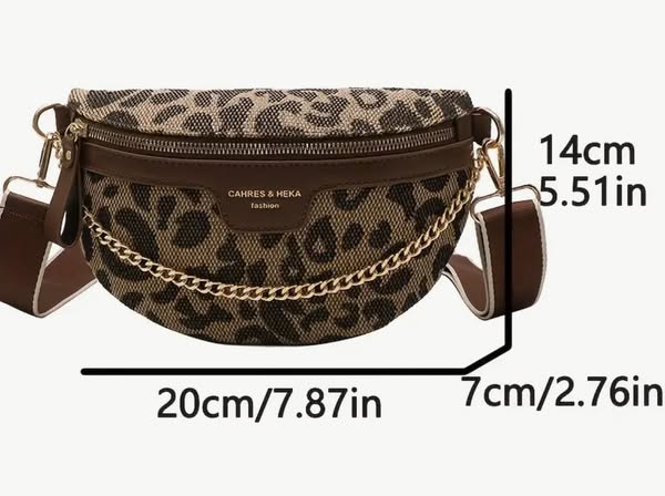 CROSSBODY WITH CHAIN DETAIL