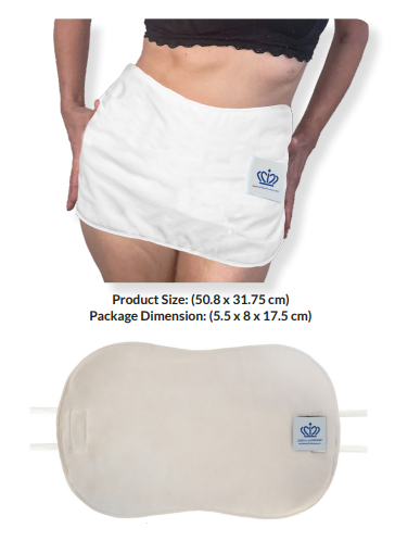 CASTOR OIL PACK FOR PELVIS & HIPS