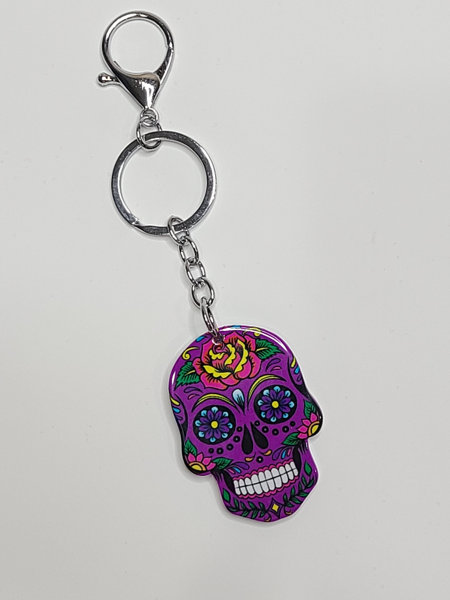 SUGAR SKULL KEYCHAIN