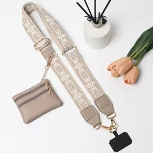Clip and Go Phone Strap/Wallet
