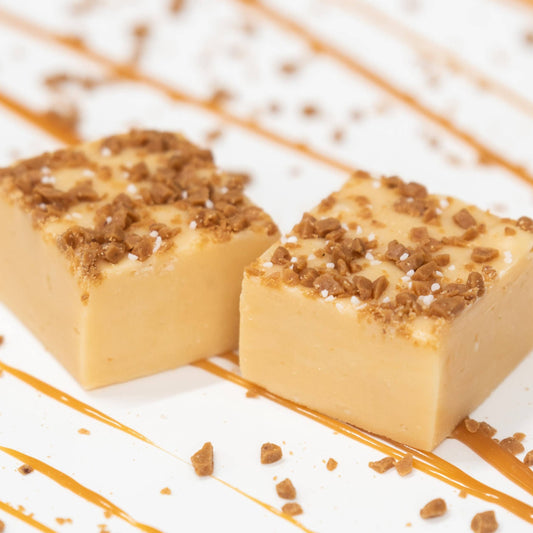 Salted Caramel Toffee 1/2 lb. Fudge Bar