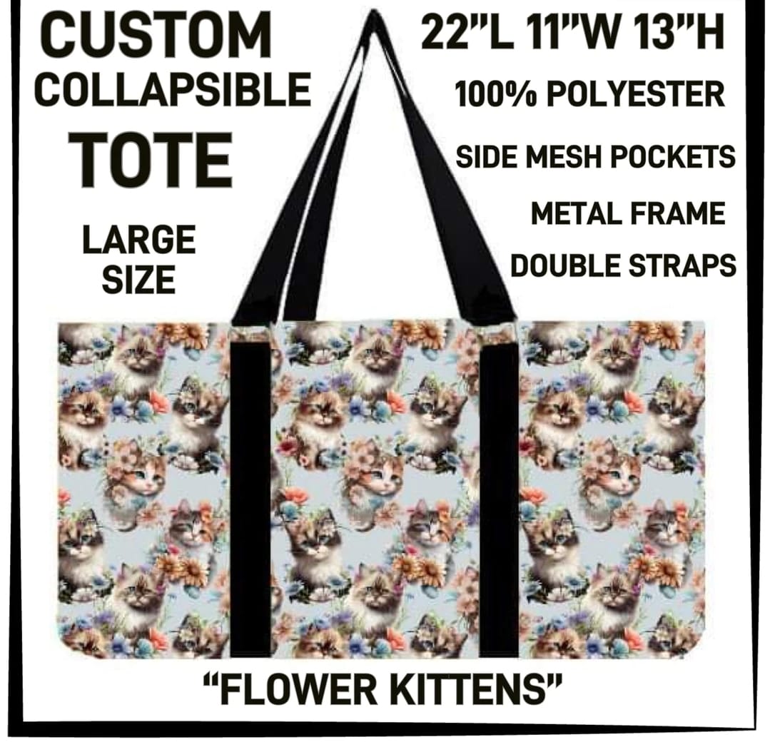 CUSTOM CALLAPSIBLE TOTES
