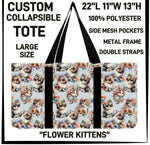 CUSTOM CALLAPSIBLE TOTES