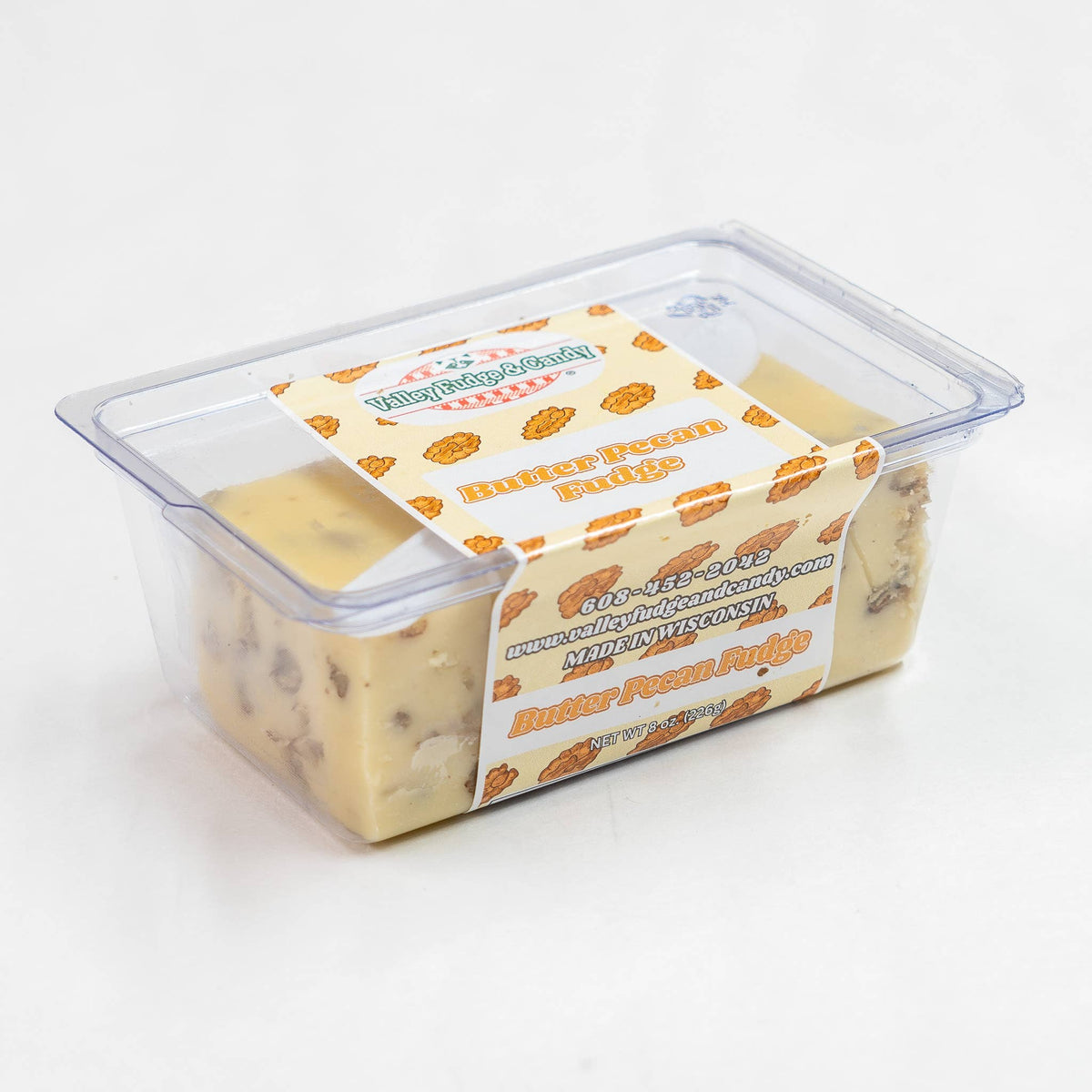 Butter Pecan 1/2 lb. Fudge Bar