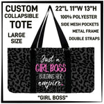 CUSTOM CALLAPSIBLE TOTES