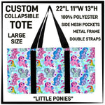 CUSTOM CALLAPSIBLE TOTES