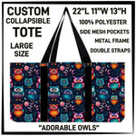 CUSTOM CALLAPSIBLE TOTES