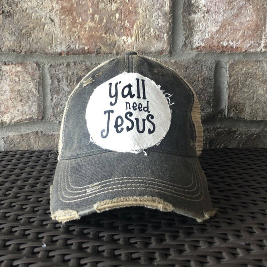 Y'all Need Jesus Hat, Christian Hat