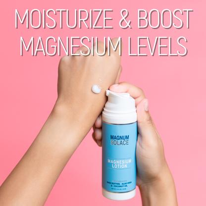 Magnesium Lotion with Aloe, Shea and Coconut (Lemon Verbena)