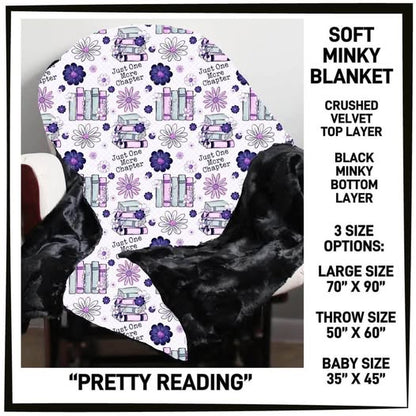 MINKY BLANKETS PREORDER ARRIVE MID/LATE SEPT