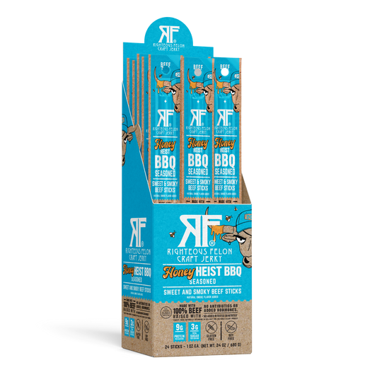 Righteous Felon Honey Heist BBQ Beef Stick 1oz
