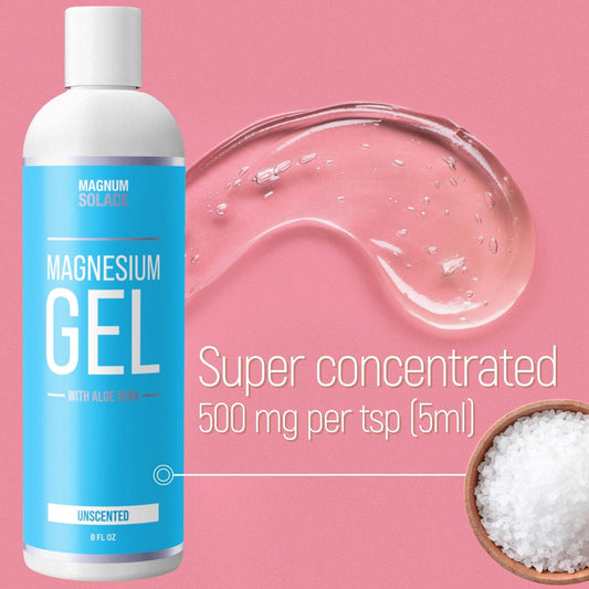 Magnesium Gel with Aloe | Massage Gel for Leg & Muscle Cramp