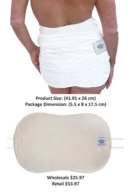 CASTOR OIL PACK FOR BACK AND ABDOMEN