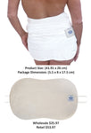CASTOR OIL PACK FOR BACK AND ABDOMEN