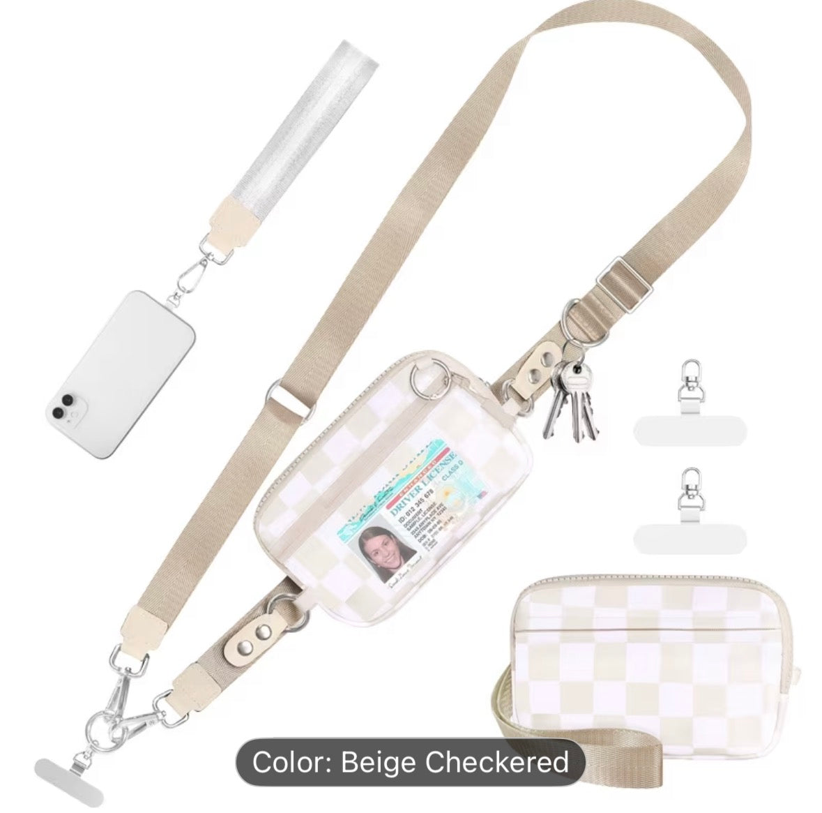 Crossbody Phone Lanyard w/ Wallet