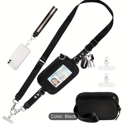 Crossbody Phone Lanyard w/ Wallet