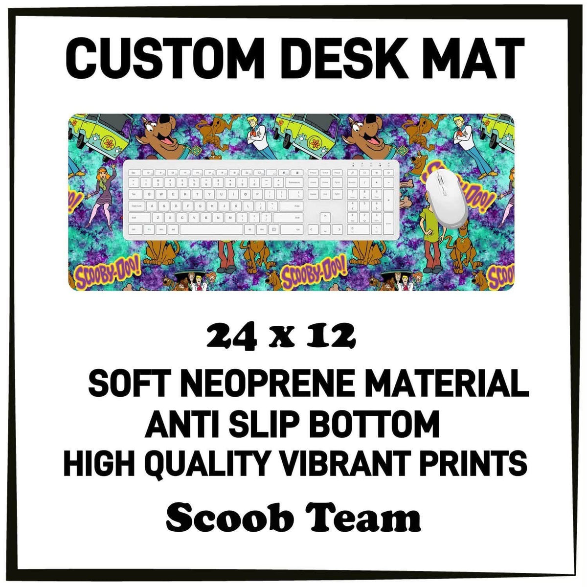 Custom Desk Mat Preorder mid Dec arrival