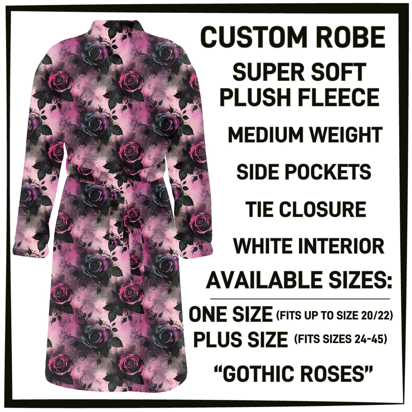 PRE-ORDER ROBES ETA MID DEC