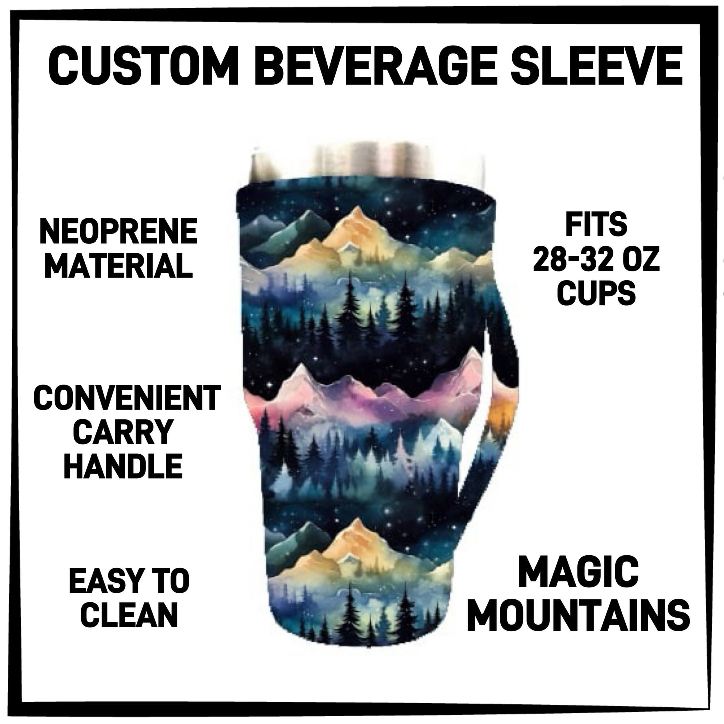 CUSTOM BEVERAGE SLEEVES