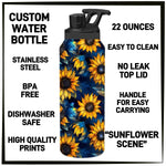 CUSTOM WATER BOTTLE PREORDER 22 OZ