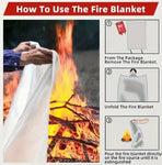 Emergency Fire Blanket-1 pcs