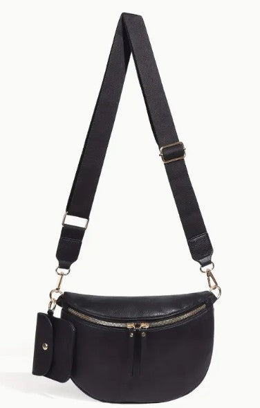 CROSSBODY BAG WITH DETACHABLE COIN BAG
