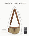 CROSSBODY BAG WITH DETACHABLE COIN BAG