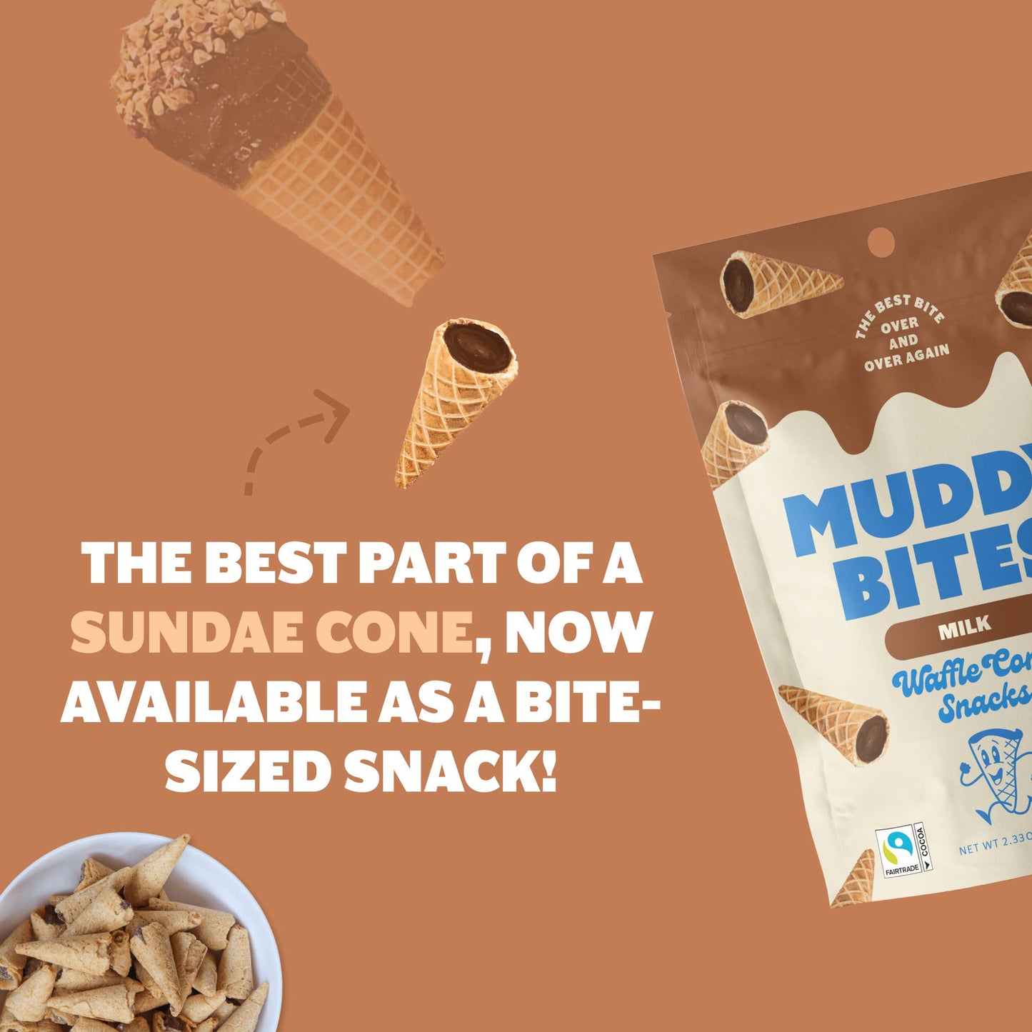 Milk Waffle Cones Snacks