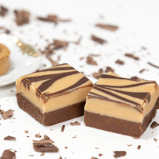 Peanut Butter Chocolate 1/2 lb. Fudge Bar