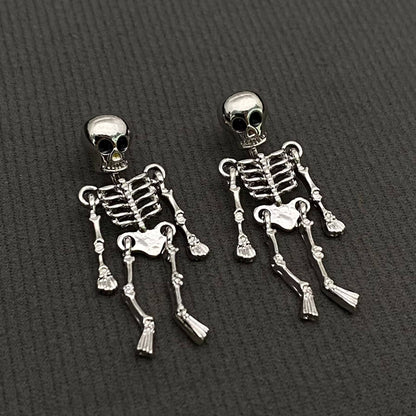 Halloween Skull dangle Earrings - GT