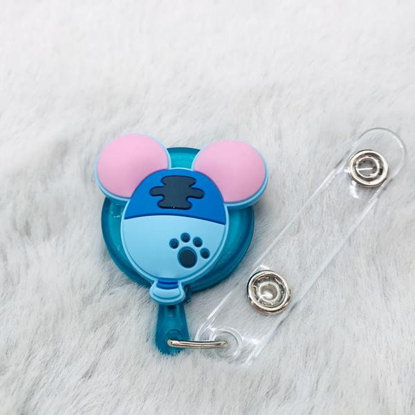 CARTOON SILICONE BADGE REELS
