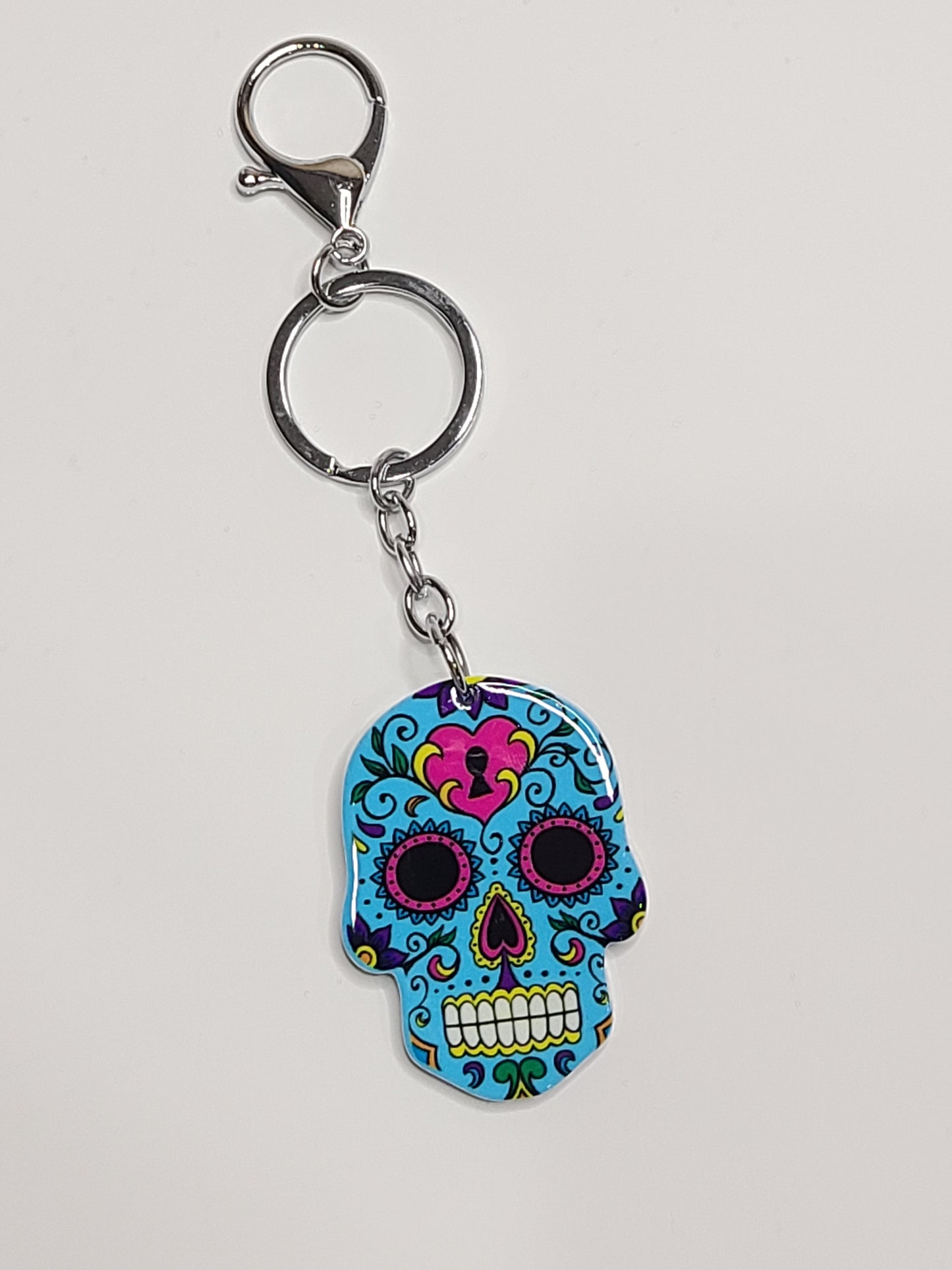 SUGAR SKULL KEYCHAIN