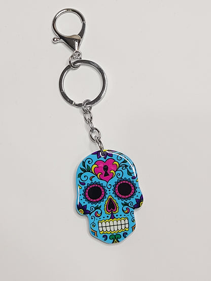 SUGAR SKULL KEYCHAIN