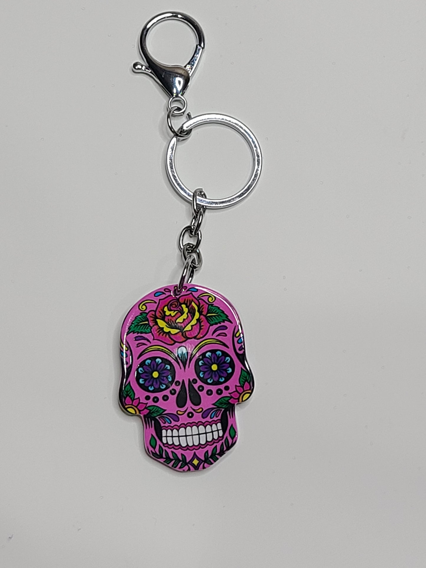 SUGAR SKULL KEYCHAIN