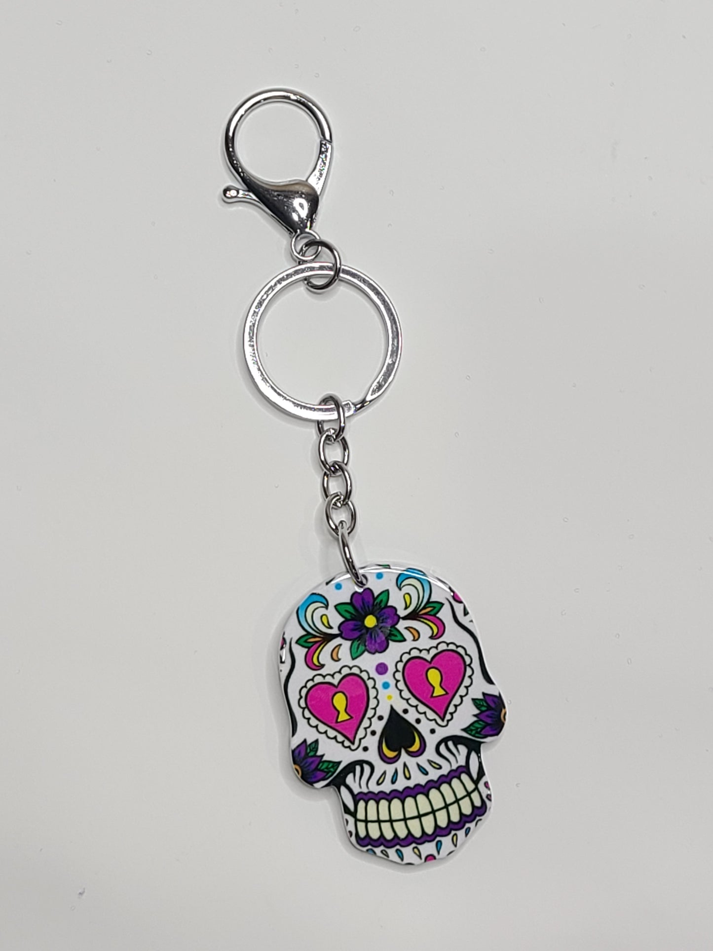 SUGAR SKULL KEYCHAIN