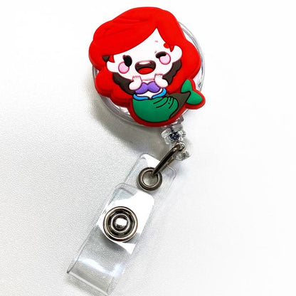 CHARACTER BADGE REEL/POUCH