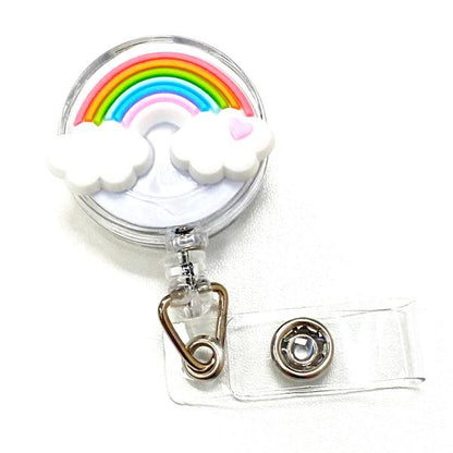 CHARACTER BADGE REEL/POUCH