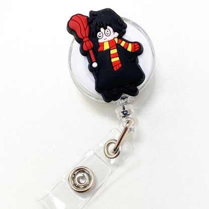 CHARACTER BADGE REEL/POUCH