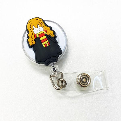 CHARACTER BADGE REEL/POUCH