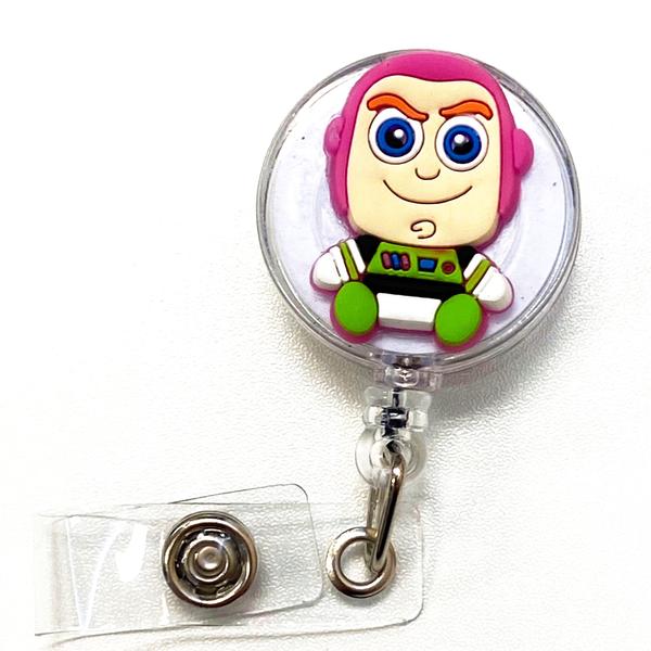 CHARACTER BADGE REEL/POUCH